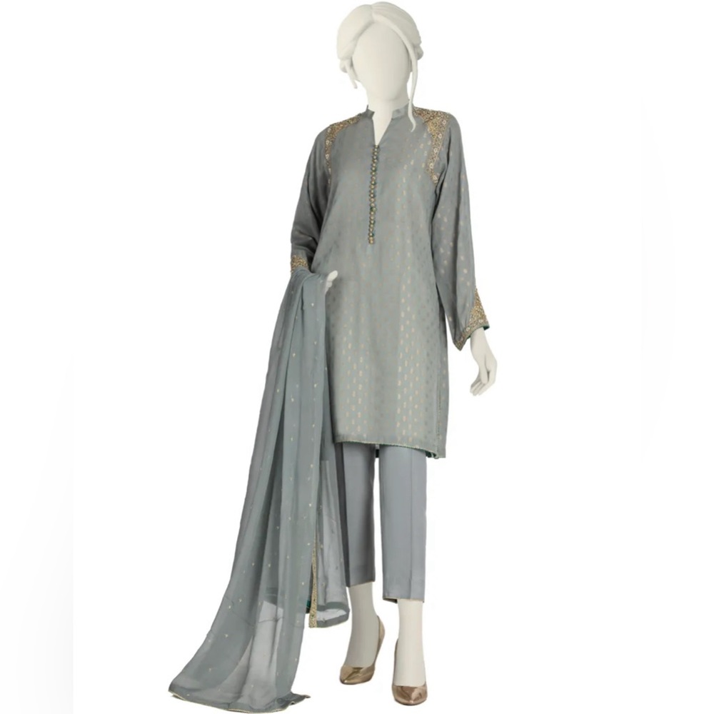 Pakistani J. Pret Junaid jamshed 2 piece dress ( Shirt & Trouser )